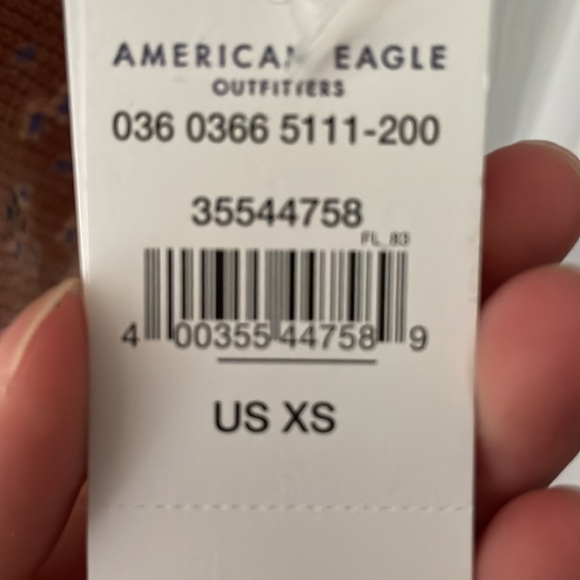 American Eagle Cropped Tanktop Ditsy Floral - Picture 5 of 5